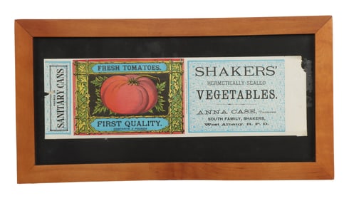 SHAKERS CAN LABEL FOR FRESH TOMATOES