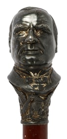 1896 MCKINLEY PRESIDENTIAL WALKING STICK CANE