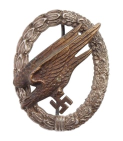 WWII GERMAN THIRD REICH PARATROOPER BADGE