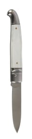 LEVER LOCK ASSISTED KNIFE WITH PEARLESCENT HANDLE