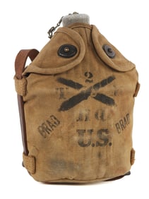WWI US MODEL 1910 CANTEEN NAMED BRAD