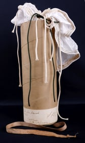 WWII US NAVY NAMED PARACHUTE DATED 1946