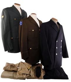 VIETNAM WAR ERA U.S. ARMY & NAVY UNIFORM LOT