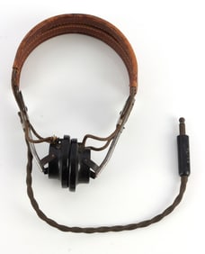 WWII US ARMY SIGNAL CORPS HB-7 HEADSET