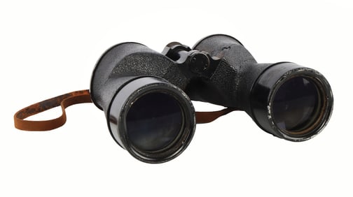 WWII US NAVY MARK 32 MOD 1 7X50 NIC BINOCULARS