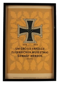 1942 VON MOLTKE THIRD REICH PROPAGANDA POSTER
