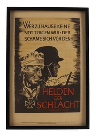 ERNST MORITZ ARNDT THIRD REICH PROPAGANDA POSTER