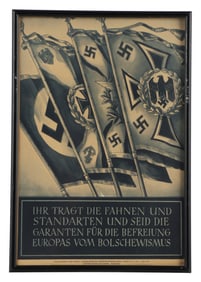 JULY 1941 NSDAP THIRD REICH PROPAGANDA POSTER