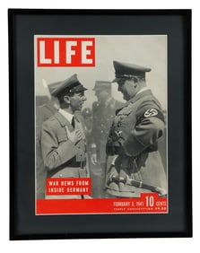 LIFE MAGAZINE GOEBBELS & GOERING COVER