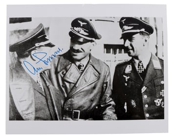 WWII GERMAN THIRD REICH ADOLF GALLAND SIGNATURE