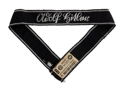 ADOLF HITLER LAH CUFF TITLE WWII GERMAN REICH