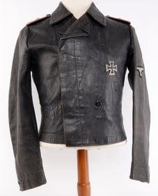 LEATHER PANZER WRAP FOR OBERSTURBANFUHRER