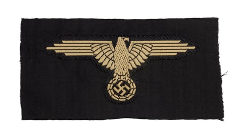 SS BEVO TROPICAL SLEEVE EAGLE WWII GERMAN
