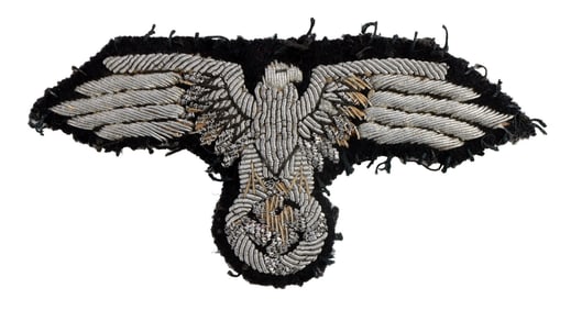SS OFFICER SLEEVE EAGLE WWII GERMAN REICH