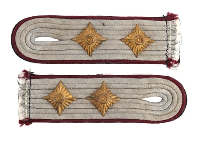 WAFFEN SS SMOKE TROOPS SHOULDER BOARDS WWII GERMAN