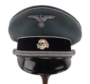 MINT SS GENERALS VISOR WWII GERMAN REICH