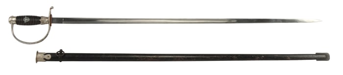 HOLLER POLICE DEGEN SWORD WWII GERMAN REICH