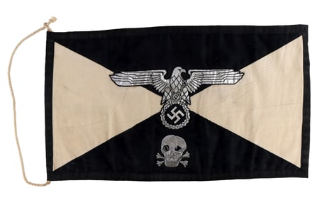 GERMAN WWII SS OBERBAYERN COMMANDERS FLAG