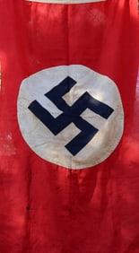 WWII GERMAN REICH NSDAP BANNER FLAG