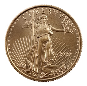 2020 1/10 OUNCE GOLD AMERICAN EAGLE COIN