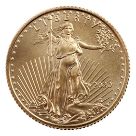2020 1/10 OUNCE GOLD AMERICAN EAGLE COIN