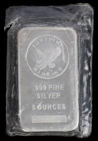 5 0ZT .999 SILVER BULLION BAR