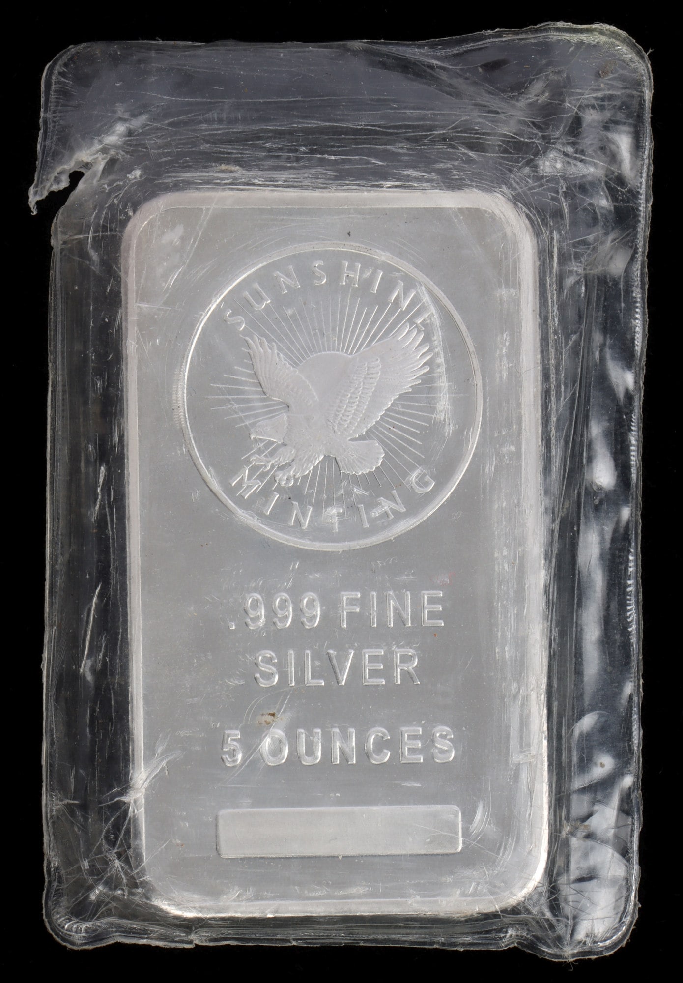 5 0ZT .999 SILVER BULLION BAR (1 of 2)