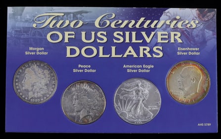 TWO CENTURIES OF US SILVER DOLLARS