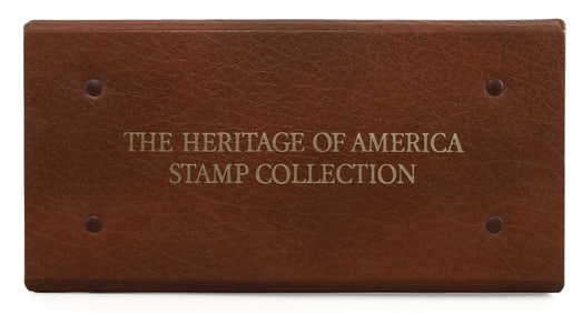 HERITAGE OF AMERICA MINT STAMP COLLECTION OF 50