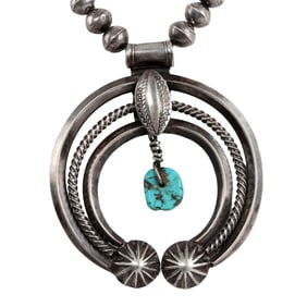 NATIVE AMERICAN NAVAJO NAJA PENDANT NECKLACE