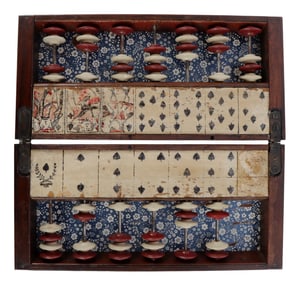 ANTIQUE CAROT COUNTING BOARD NEW WEST