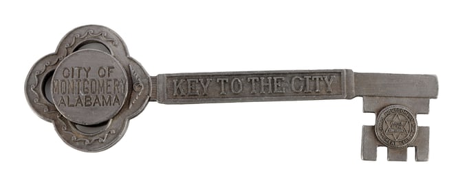 MONTGOMERY MISSISSIPPI KEY TO THE CITY FOLMAR