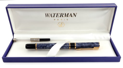 WATERMAN OF PARIS 18K GOLD NIB FOUNTAIN PEN