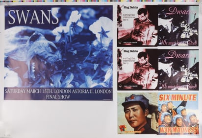 FRANK KOZIK PRINT PROOF FOR SWANS & DWARVES