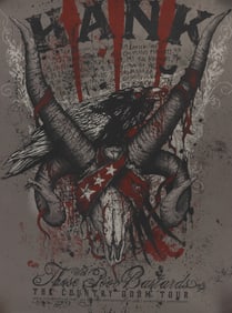 HANK III COUNTRY DOOM TOUR ART POSTER NELTNER