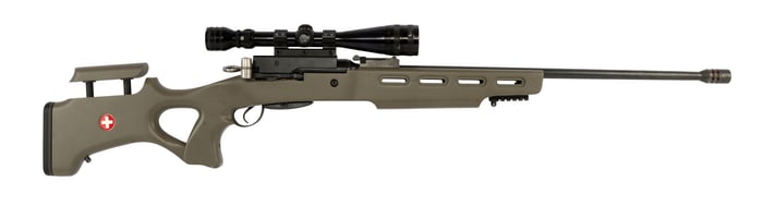 CUSTOM MCGUINNESS K31 BOLT ACTION RIFLE 7.5X55