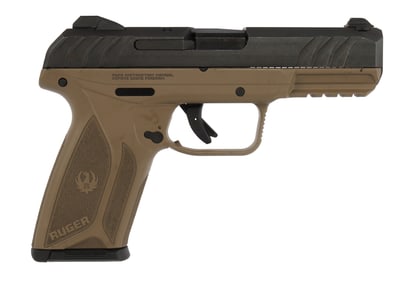 RUGER SECURITY-9 FDE 9MM SEMI AUTO PISTOL
