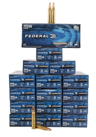 320 ROUNDS .223 REM FEDERAL POWER SHOK AMMO