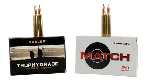 40 ROUNDS .300 WIN MAG NOSLER & HORNADY RIFLE AMMO