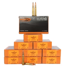 200 ROUNDS .303 BRITISH 150GR SPITZER HSM AMMO