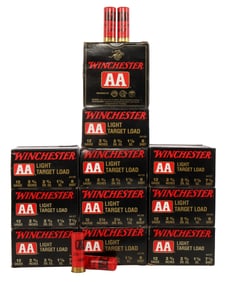 250+ ROUNDS 12 GA 2-3/4 LIGHT TARGET SHOTSHELLS