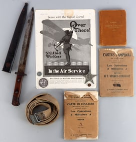 WWI COLLECTED RELICS OF THE GREAT WAR LOT OF 10