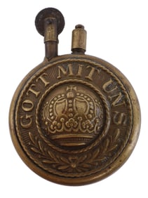 WWI IMPERIAL GERMAN TRENCH LIGHTER GOTT MIT UNS