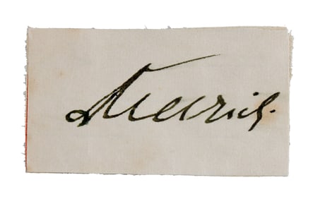 WWII GERMAN THIRD REICH CUT SIGNATURE DIETRICH