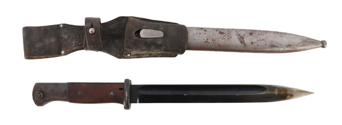 WWII GERMAN K98 BAYONET BY EUF HORSTER