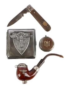 WWII GERMAN THIRD REICH PERSONAL EFFECTS LOT OF 4