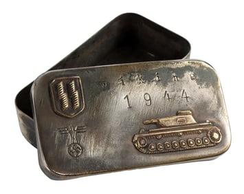 WWII GERMAN THIRD REICH WAFFEN-SS PERVITIN BOX