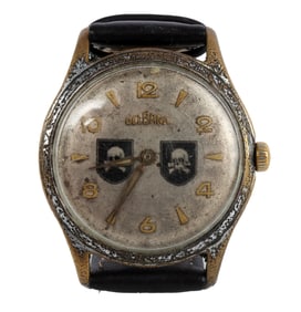 WWII GERMAN THIRD REICH WAFFEN-SS WRIST WATCH