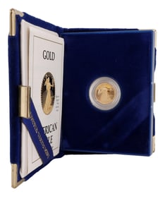 PROOF US 1/10TH OUNCE GOLD AMERICAN EAGLE