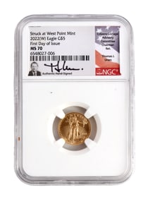 NGC MS70 US GOLD 1/10TH OUNCE AMERICAN EAGLE